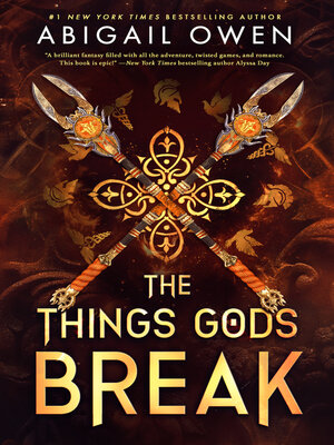 cover image of The Things Gods Break